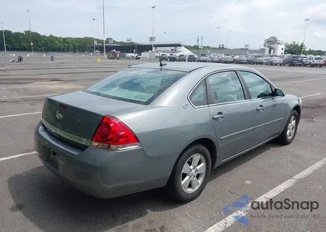 2008 Chevrolet Impala Lt from USA, damaged, VIN 2G1WT58N681379089